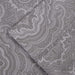 600 Thread Count Cotton Blend Italian Paisley Deep Pocket Sheet Set -Gray