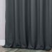 Solid Machine Washable Room Darkening Blackout Curtains, Set of 2 - Gray