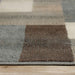 Clifton Modern Geometric Patchwork Area Rug or Runner Rug - Gray