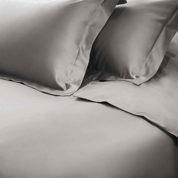 Egyptian Cotton 650 Thread Count Solid Duvet Cover Set