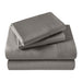 Egyptian Cotton 400 Thread Count Solid Bed Sheet Set - Gray