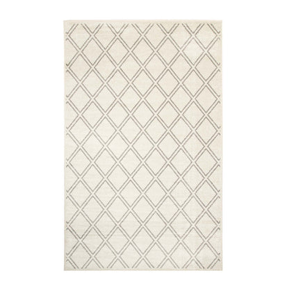 Hanleigh Diamond Geometric Lattice Indoor Area Rug Or Runner Rug - Blue Nile Mills