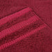 Hays Cotton Medium Weight Face Towel Washcloth Set of 12 - Cranberry