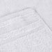 Hays Cotton Medium Weight 8 Piece Bathroom Towel Set - White