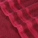 Hays Cotton Soft Medium Weight Hand Towel Set of 6 - Cranberry