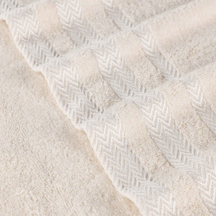 Hays Cotton Soft Medium Weight Bath Sheet Set of 2 - Ivory