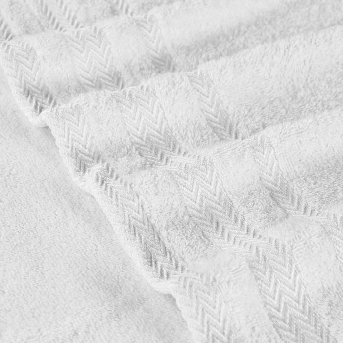 Hays Cotton Soft Medium Weight Bath Sheet Set of 2 - White