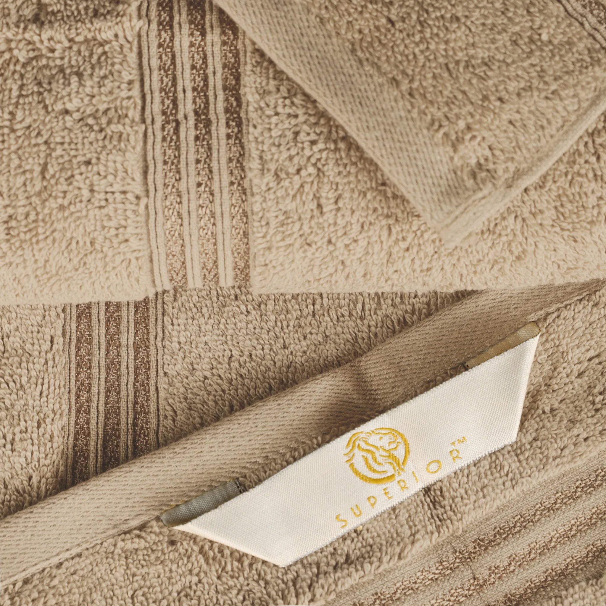 Heritage Egyptian Cotton Solid Bath Towel Set of 4 - Blue Nile Mills