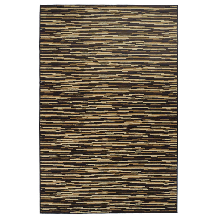 Horizons Modern Abstract Striped Indoor Area Rug Or Runner Rug