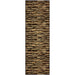 Horizons Modern Abstract Striped Indoor Area Rug Or Runner Rug - Brown