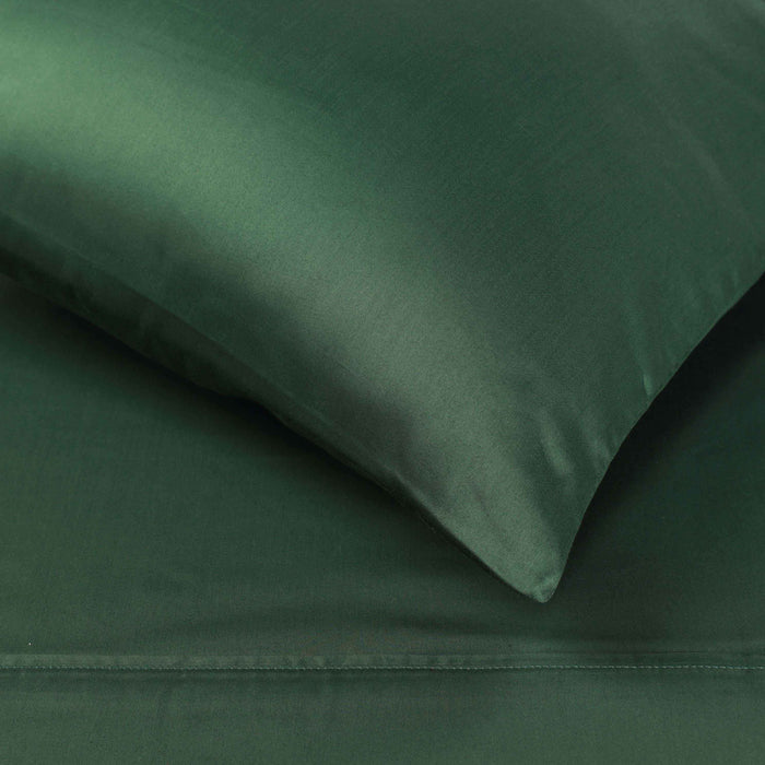 Egyptian Cotton 400 Thread Count Deep Pocket Sheet Set - HunterGreen