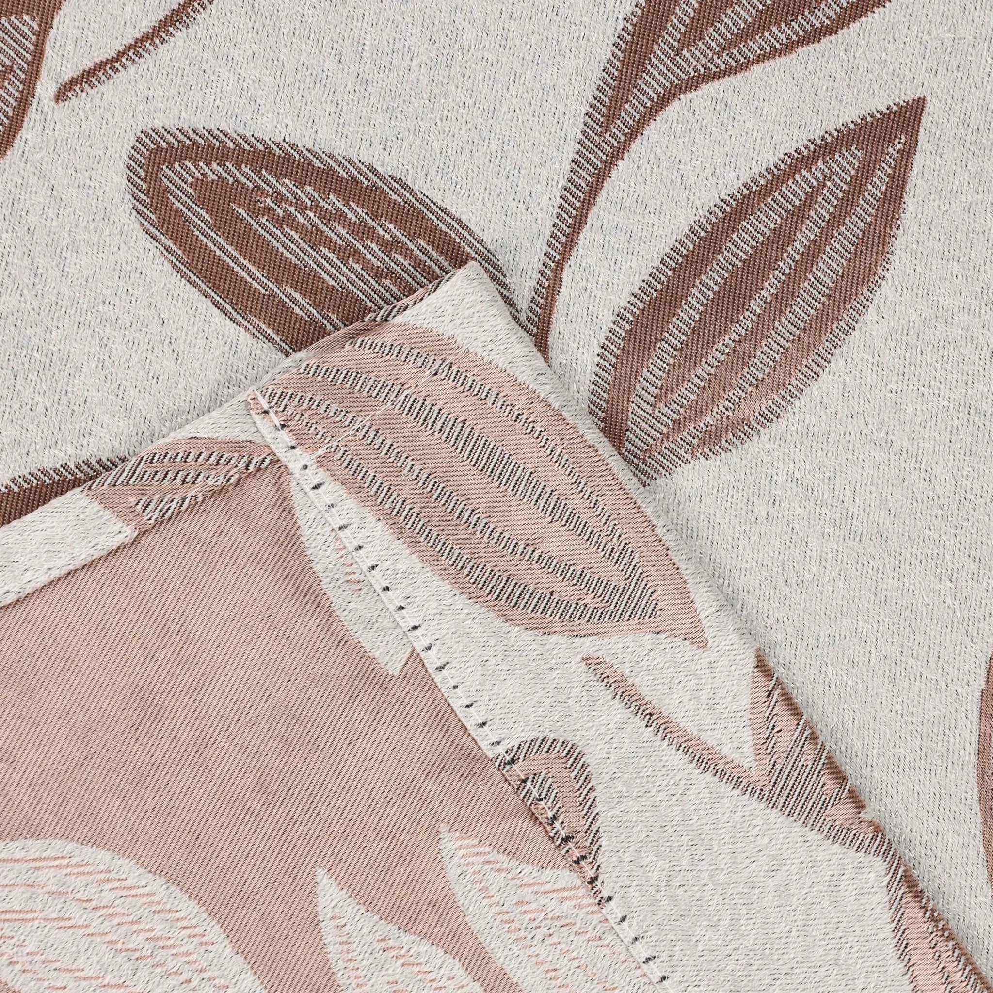 Leaves Machine Room Darkening Blackout Curtains, Set of 2