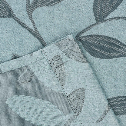 Leaves Machine Room Darkening Blackout Curtains, Set of 2