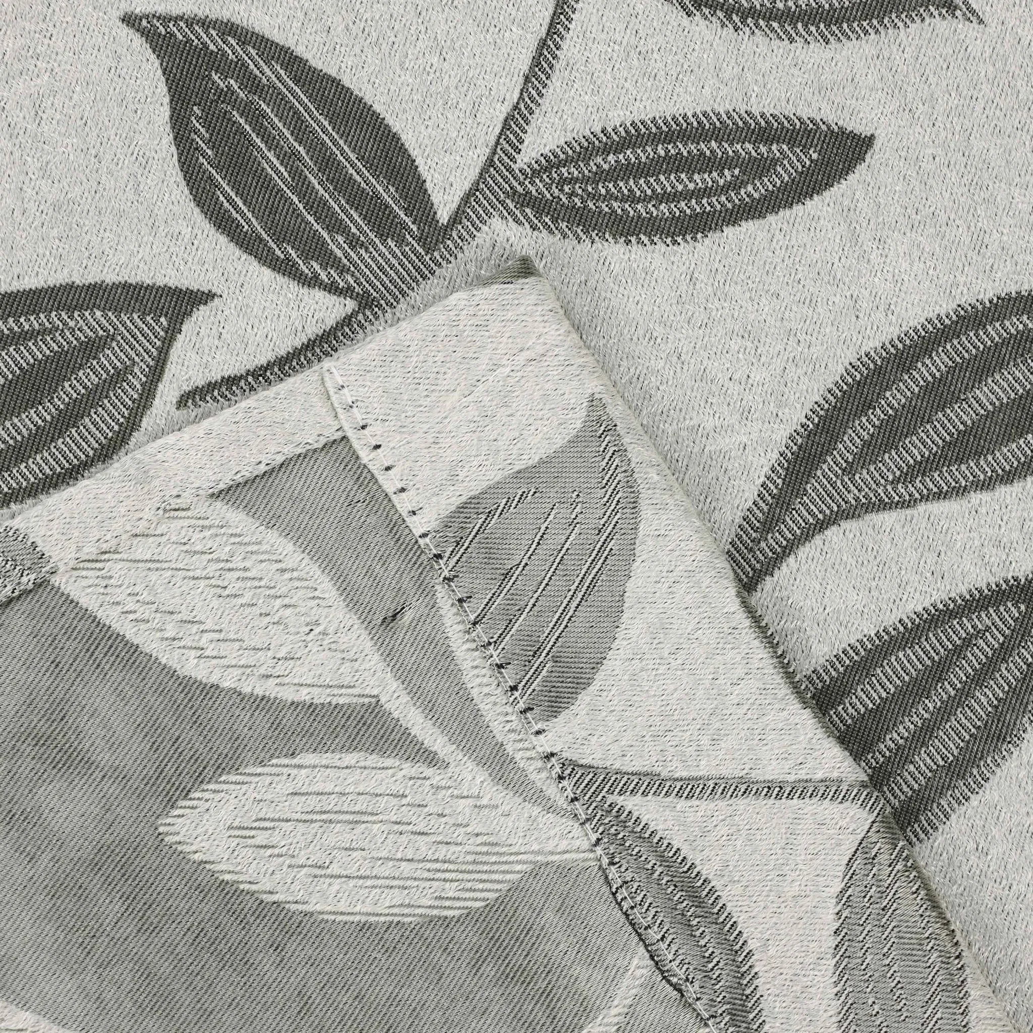 Leaves Machine Room Darkening Blackout Curtains, Set of 2