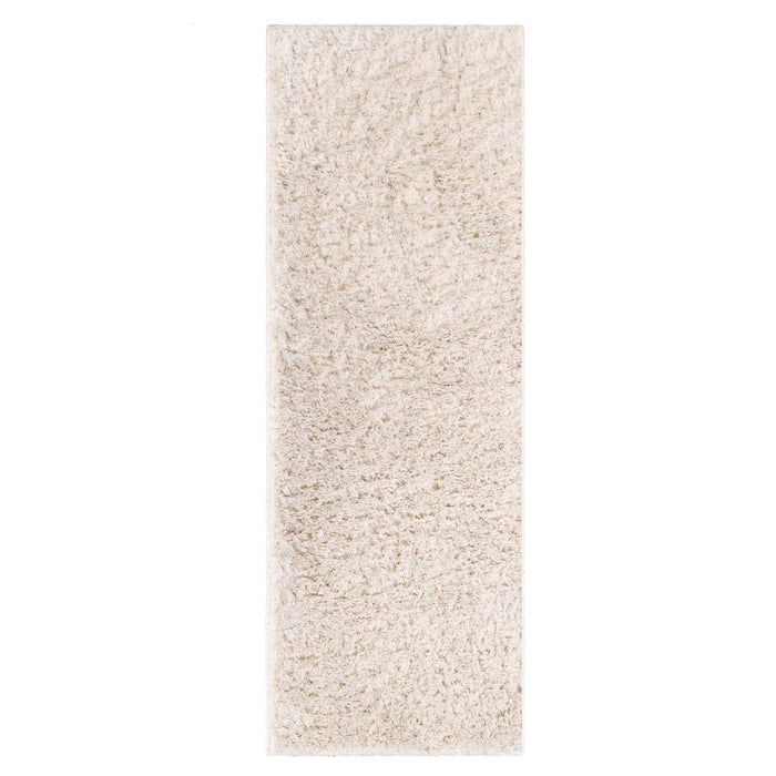 California Shag Non-Slip Solid Plush Indoor Area Rug or Runner Rug