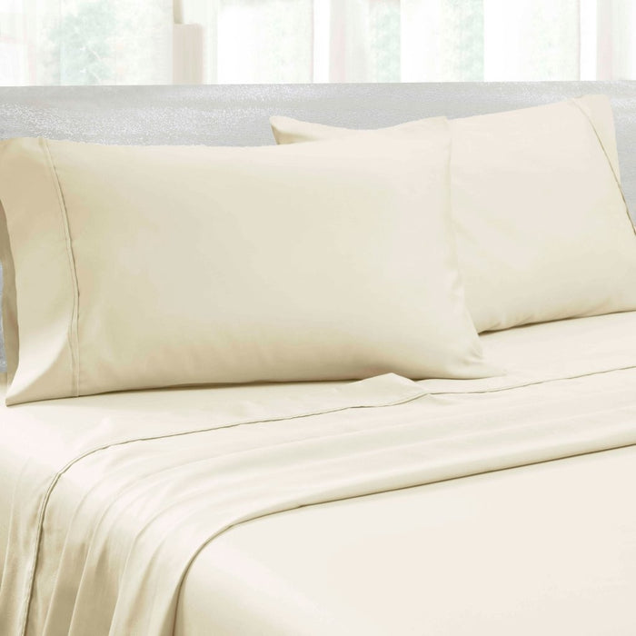 Cotton Blend 1400-1500 Thread Count Pillowcase, Set of 2