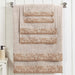 Wisteria Cotton Decorative 6 Piece Towel Set - Ivory