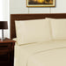 1000 Thread Count Wrinkle Resistant Bed Sheet Set - Ivory