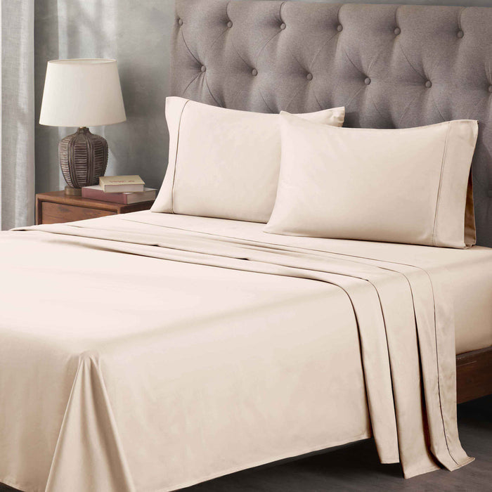 Egyptian Cotton 400 Thread Count Solid Deep Pocket Sheet Set