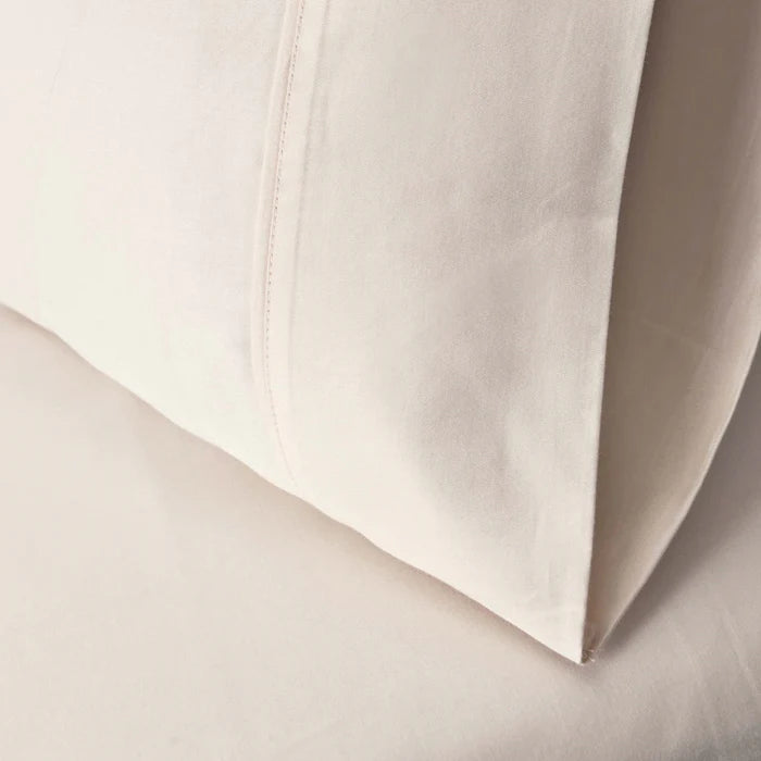 700 Thread Count Egyptian Cotton Pillowcase Set - Ivory