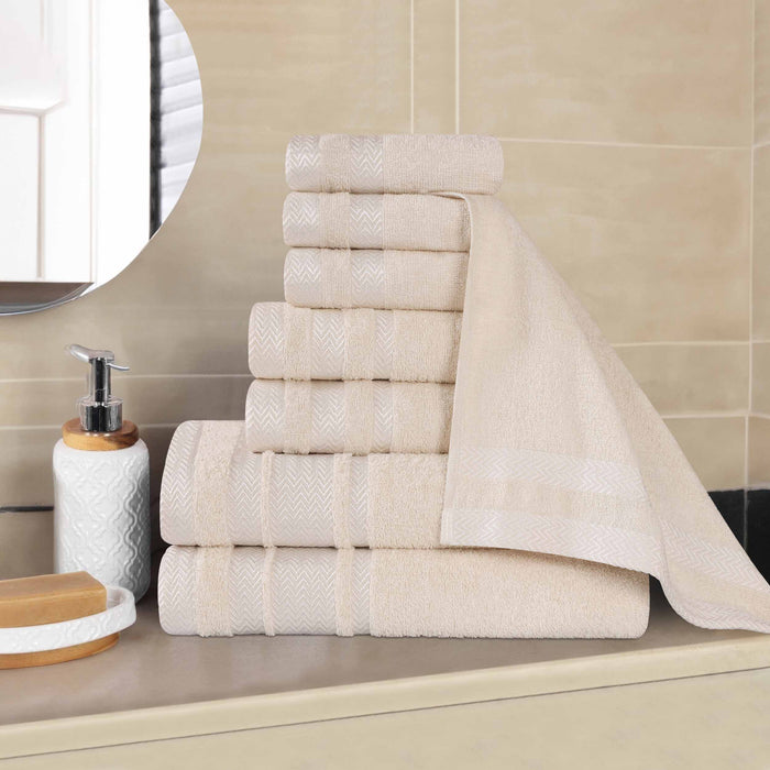 Hays Cotton Medium Weight 8 Piece Towel Set