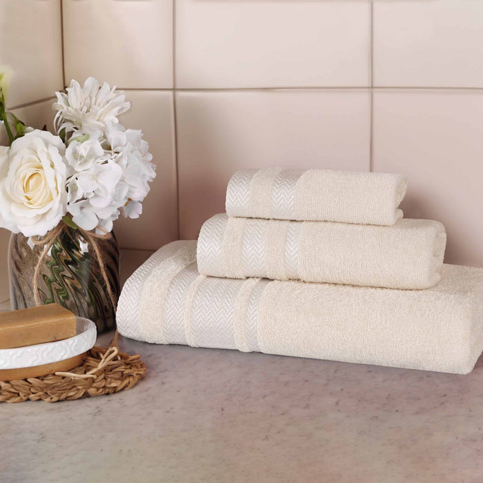 Hays Cotton Medium Weight 3 Piece Towel Set