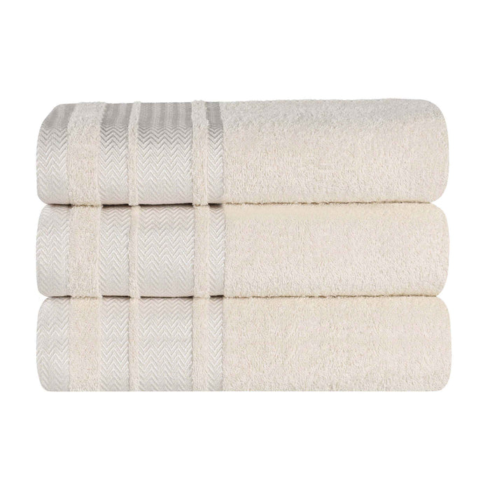 Hays Cotton Soft Medium Weight Bath Towel Set of 3