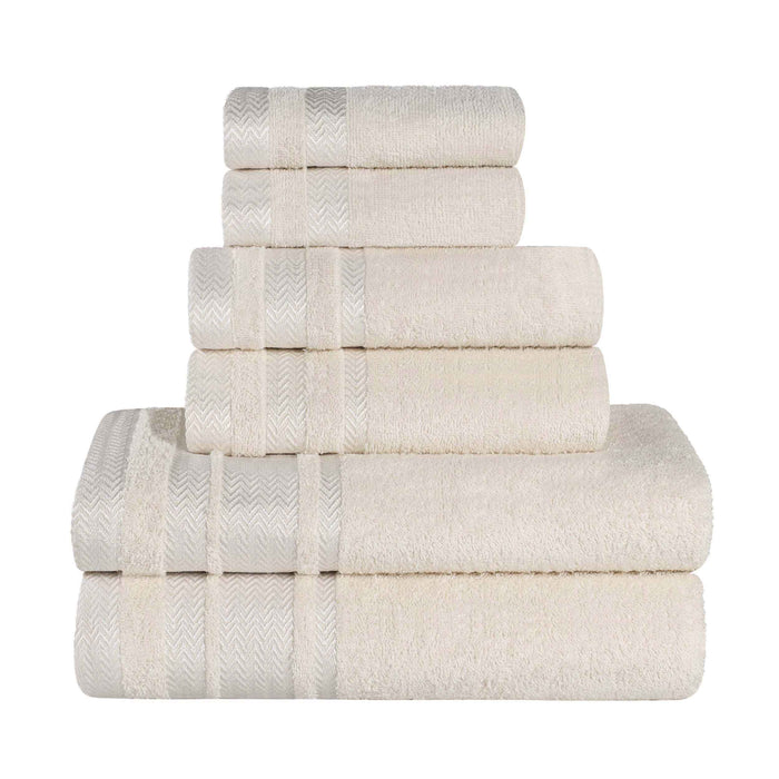 Hays Cotton Medium Weight 6 Piece Bathroom Towel Set