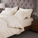 Egyptian Cotton 400 Thread Count Solid Duvet Cover Set - Ivory