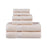 Kendell Egyptian Cotton 6 Piece Towel Set with Dobby Border