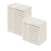 Franklin Cotton Eco Friendly 24 Piece Face Towel Set - Ivory