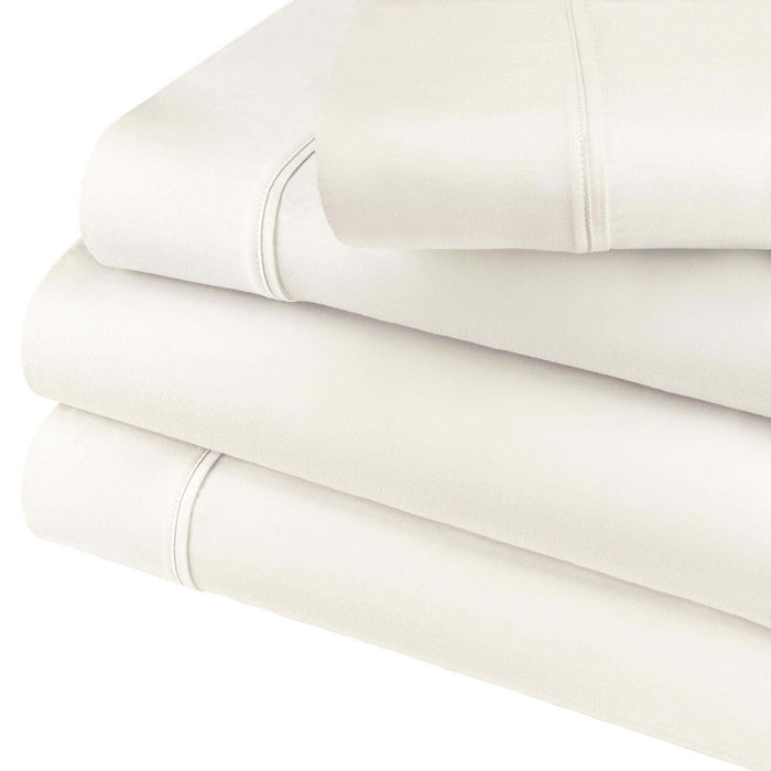 Solid 800-Thread Count Cotton Blend Deep Pocket Sheet Set