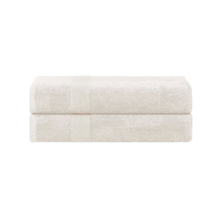 Franklin Eco-Friendly Cotton 2 Piece Bath Sheet Set