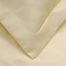 600 Thread Count Wrinkle Resistant Solid Duvet Cover Set - Ivory