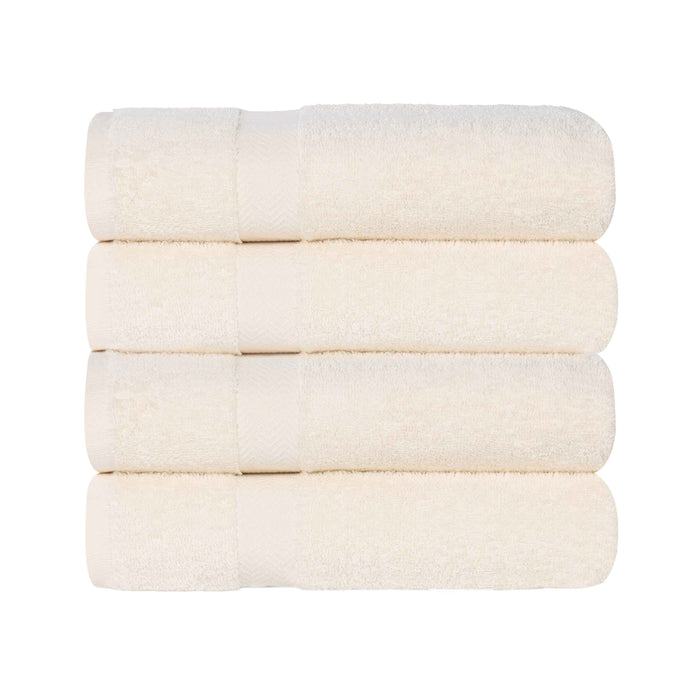 Franklin Cotton Eco Friendly 4 Piece Bath Towel Set