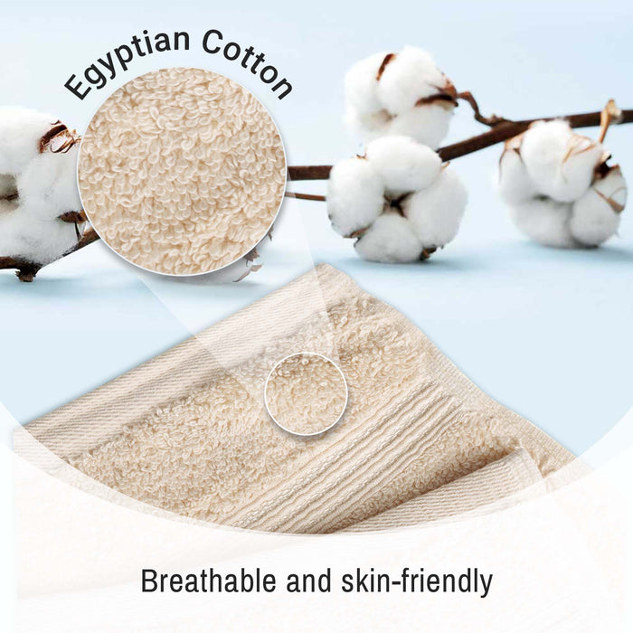 Egyptian Cotton Solid 2 Piece Bath Sheet Towel Set
