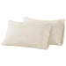 Egyptian Cotton 850 Thread Count Solid Pillowcases, Set of 2 - Ivory