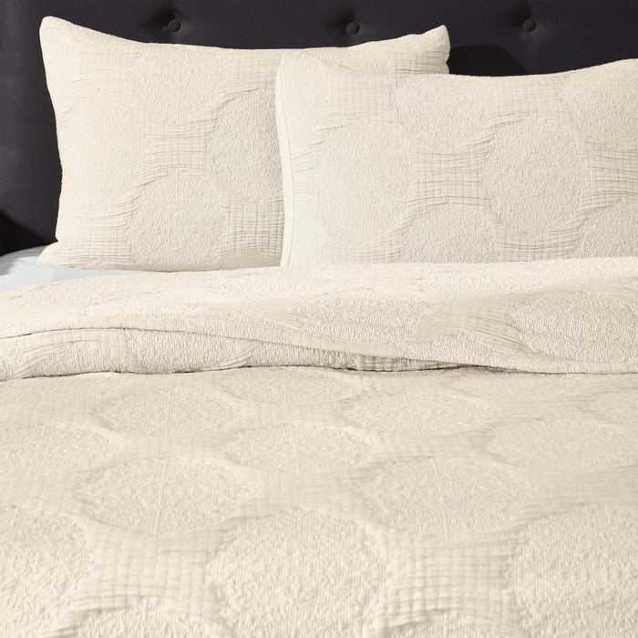 Tanta Cotton Medium Weight Crinkle Woven Coverlet