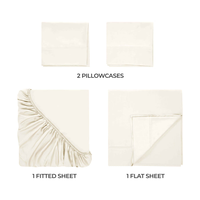 Egyptian Cotton 400 Thread Count Deep Pocket Sheet Set