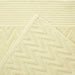 Chevron Cotton 6 Piece Towel Set - Ivory