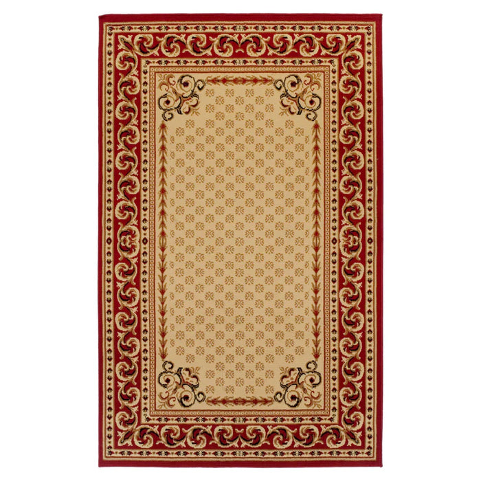 Longfield Traditional Floral Indoor Area Rug