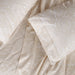 600 Thread Count Cotton Blend Italian Paisley Deep Pocket Sheet Set - Ivory