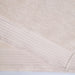 Turkish Cotton Jacquard Herringbone and Solid 4 Piece Bath Towel Set - Ivory