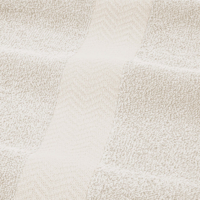 Franklin Cotton Eco Friendly 24 Piece Face Towel Set - Ivory