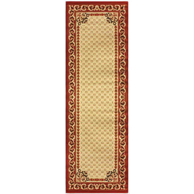 Longfield Traditional Floral Indoor Area Rug - Ivory