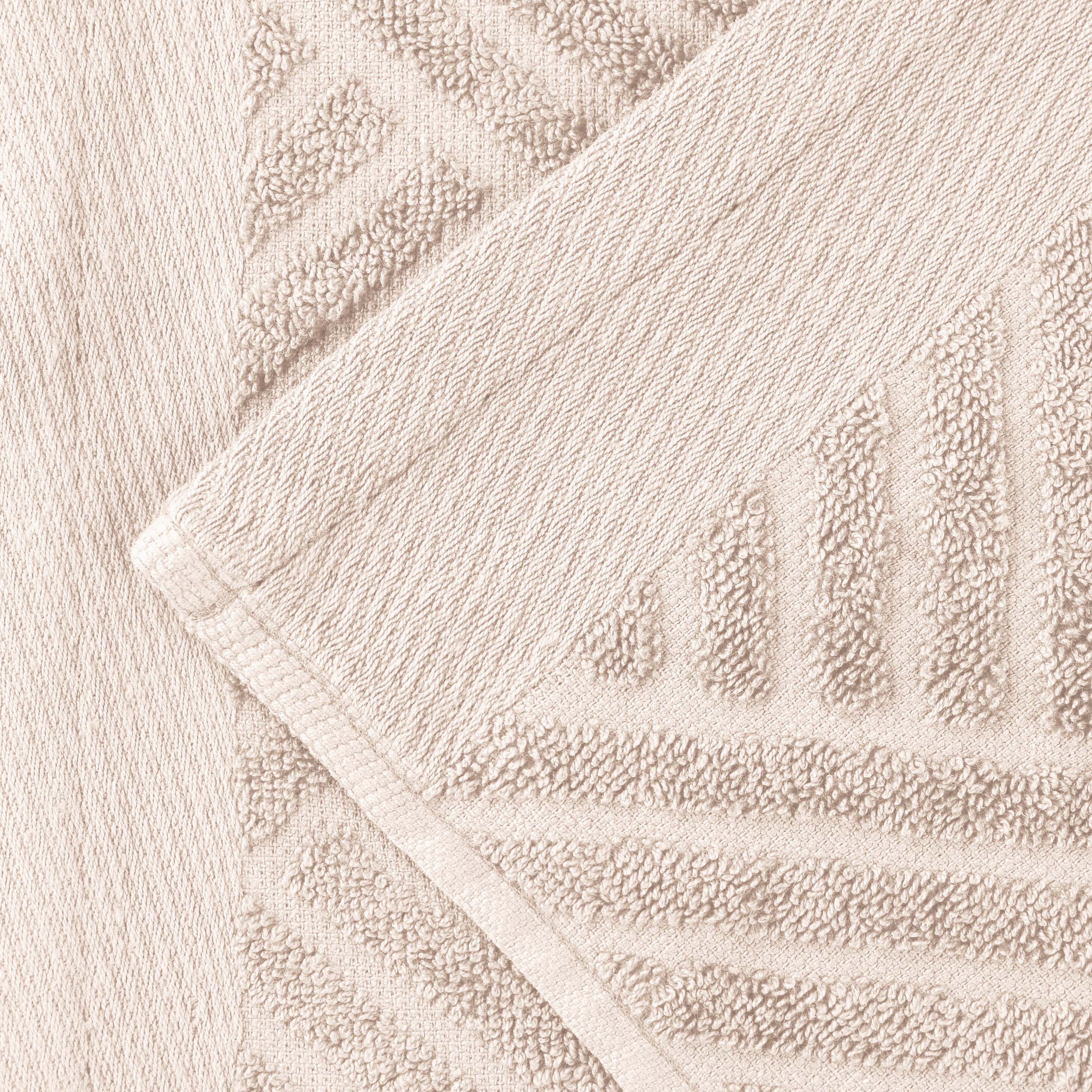 Basketweave Egyptian Cotton Jacquard 3 Piece Assorted Towel Set - Blue Nile Mills