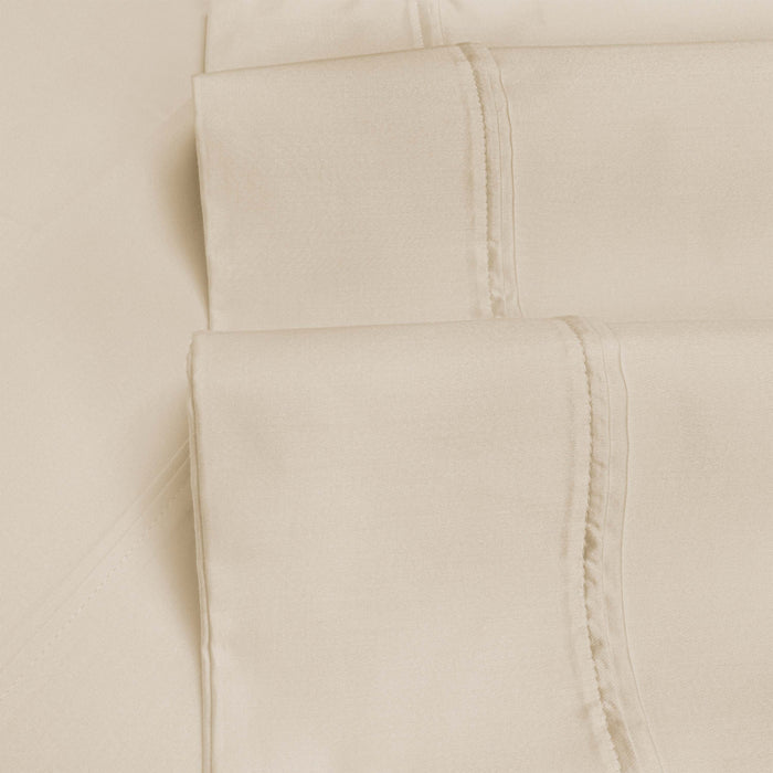 1200 Thread Count Egyptian Cotton Deep Pocket Bed Sheet Set - Ivory