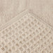 Zero Twist Cotton Waffle Honeycomb Soft Absorbent Hand Towel Set of 6 - Ivory