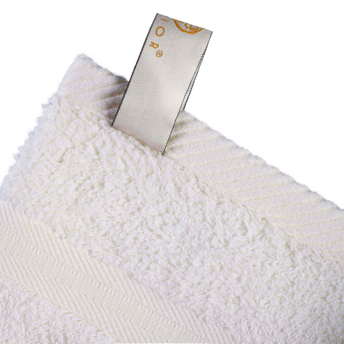 Smart Dry Zero Twist Cotton 3 Piece Solid Assorted Towel Set