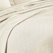 Basket Weave Matelasse Cotton Bedspread Set - Ivory